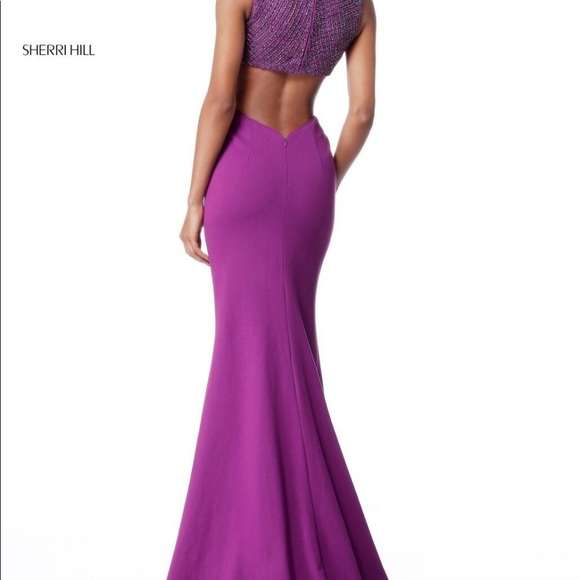 NWT IN BLACK Sherri Hill formal - Picture 2 of 3